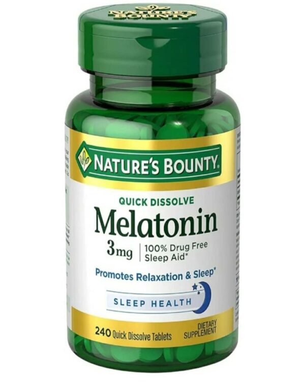 Nature’s Bounty Melatonin