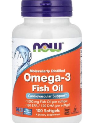 Now Omega 3 Fish Oil Supplement