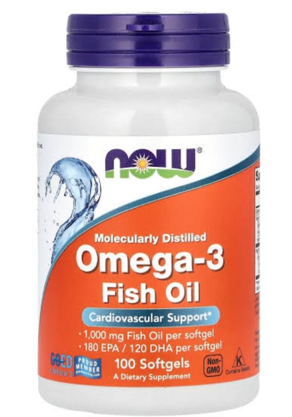 Now Omega 3 Fish Oil Supplement