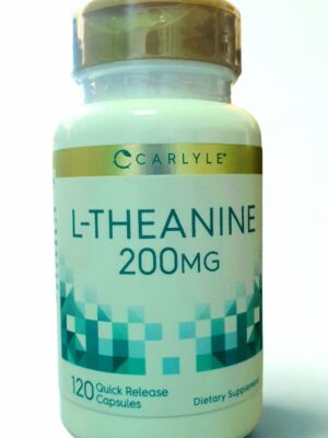 Carlyle L-Theanine Supplements-120 tablets