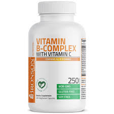 Bronson Vitamin B Complex with Vitamin C -250 Tablets