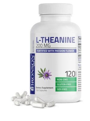 Bronson L-Theanine -120 Capsules