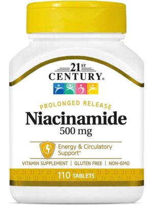 21st Century Niacinamide 500 mg Tablets