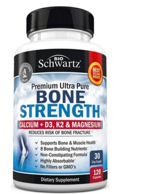 BioSchwartz Bone Strength Supplement-120 Capsules