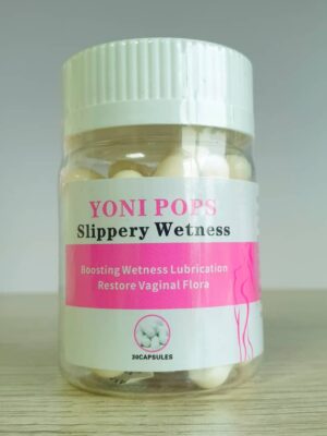 Yoni Pops Slippery Wetness Supplements-30 Capsules