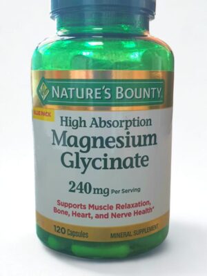 Natures Bounty-Magnesium Glycinate Capsules