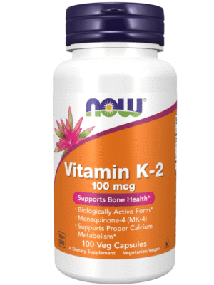 Now - Vitamin K-2 (100mcg)-100 capsules