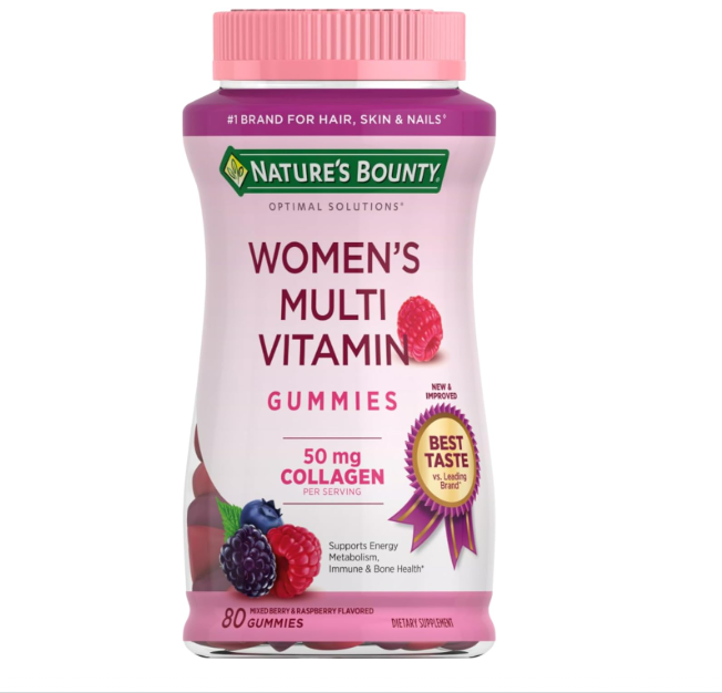 Women Multivitamins Gummies with 50mg Collagen-80 gummies